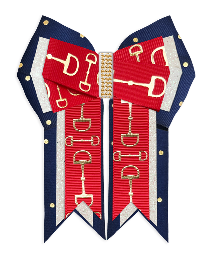 Custom Horse Show Bows