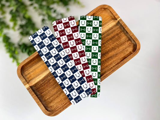 Equestrian Bookmark – Premium Matte Double-Sided Design (2"x7")
