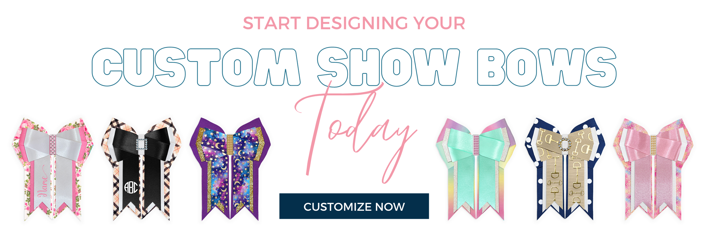 Custom Equestrian Horse Show Bows