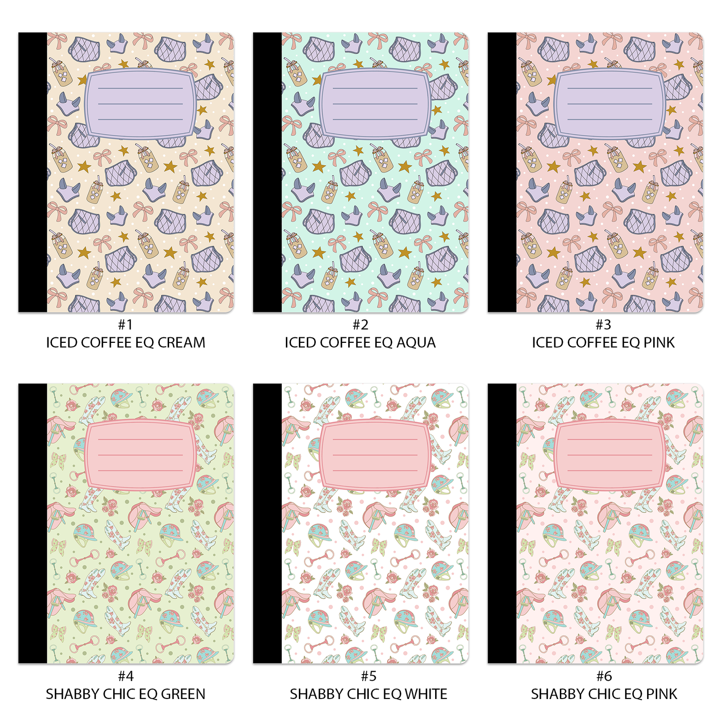 Equestrian Composition Notebook