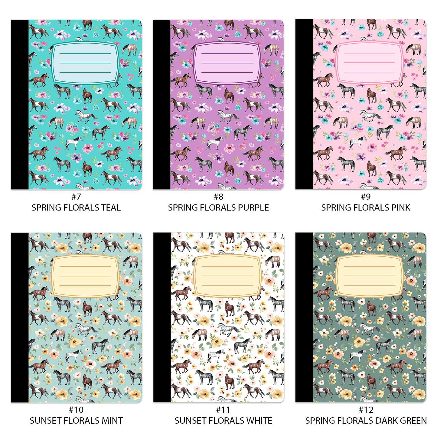 Equestrian Composition Notebook