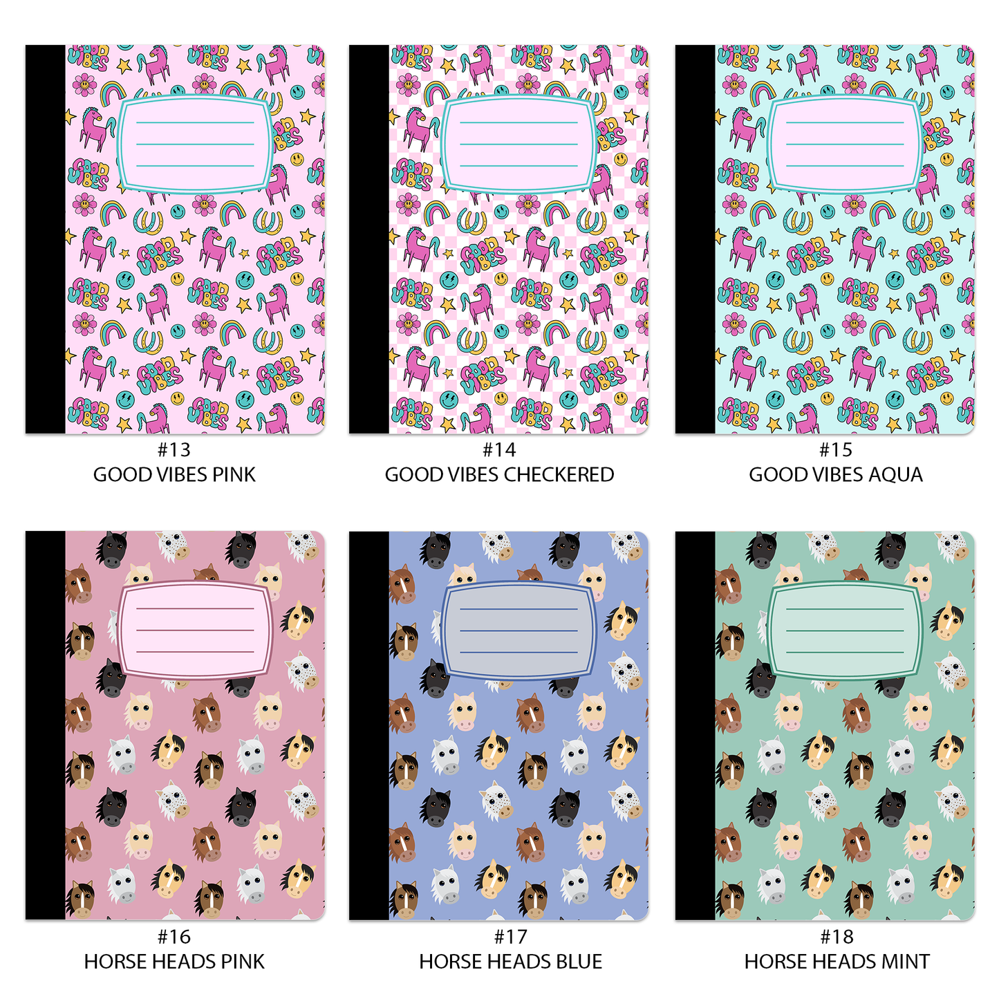 Equestrian Composition Notebook