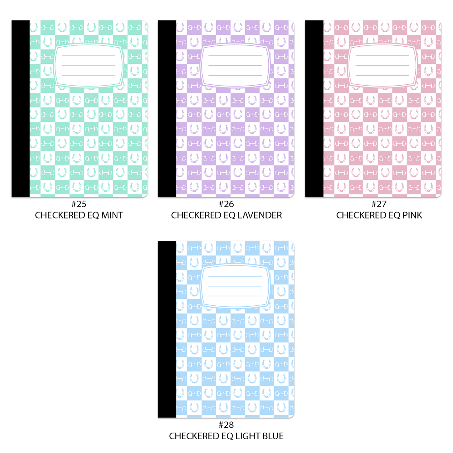 Equestrian Composition Notebook