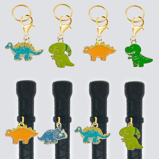 Dinosaur Crop & Bridle Equestrian Charms