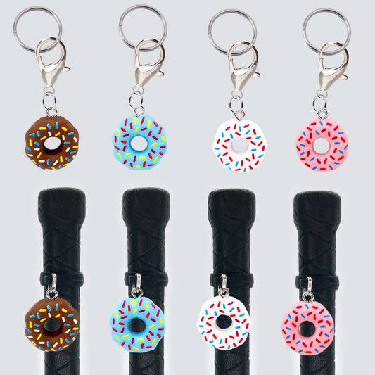 Donut Crop & Bridle Equestrian Charms