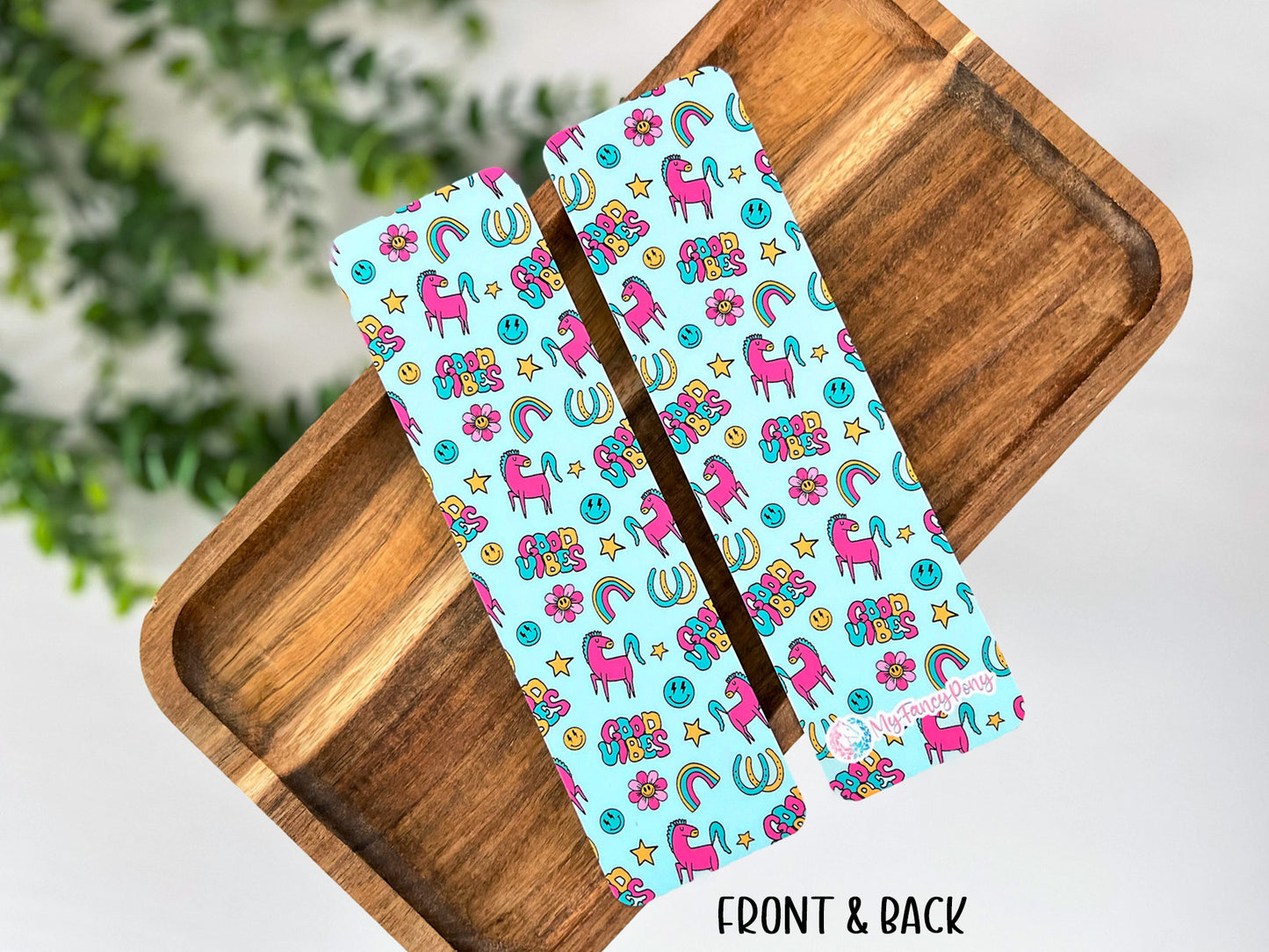 Equestrian Bookmark – Premium Matte Double-Sided Design (2"x7")