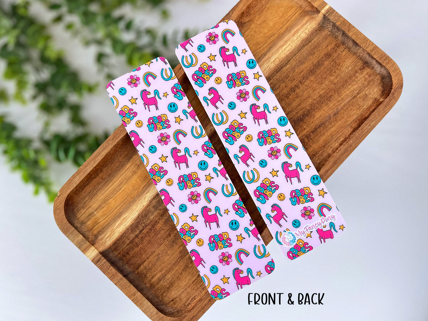 Equestrian Bookmark – Premium Matte Double-Sided Design (2"x7")