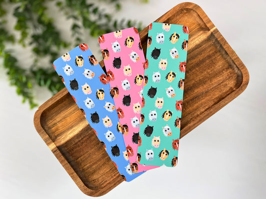 Equestrian Bookmark – Premium Matte Double-Sided Design (2"x7")
