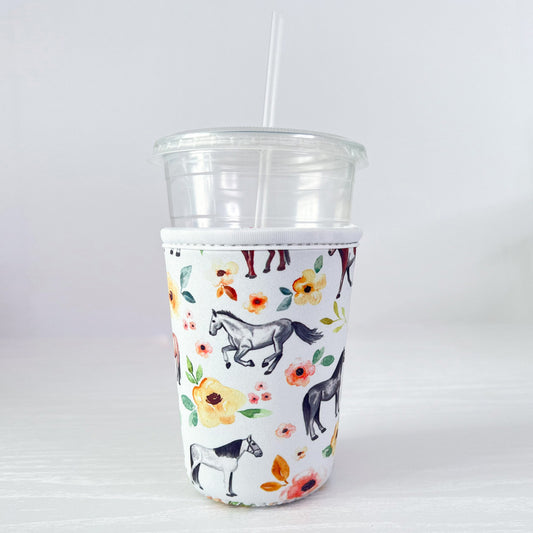 Equestrian Neoprene Cup Sleeves