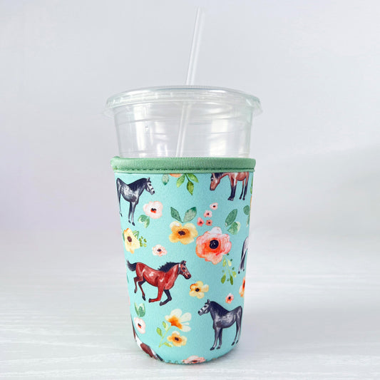 Equestrian Neoprene Cup Sleeves