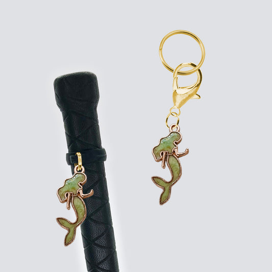 Mermaid Crop & Bridle Equestrian Charms