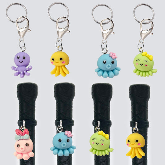 Octopus Crop & Bridle Equestrian Charms