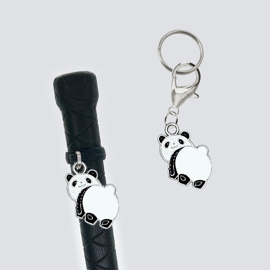 Panda Butt Crop & Bridle Equestrian Charms