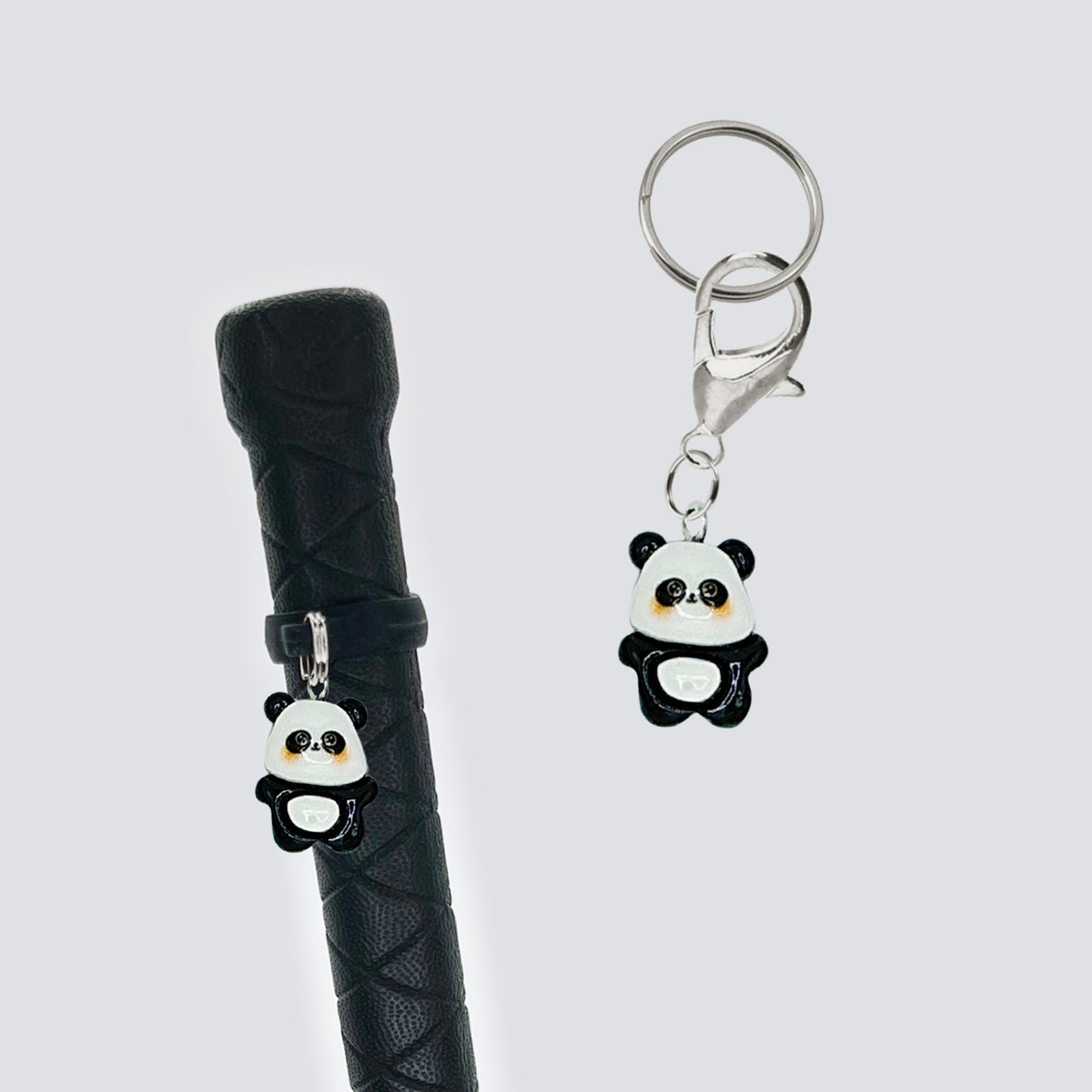 Panda Crop & Bridle Equestrian Charms