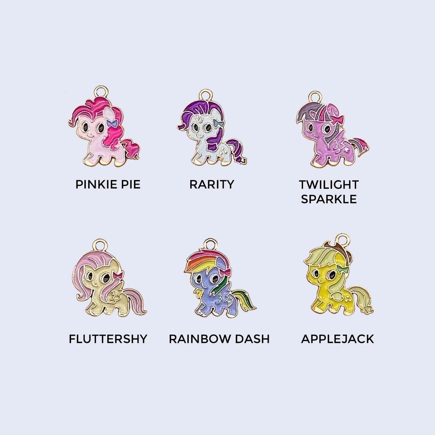 My Little Pony Crop & Bridle Equestrian Charms