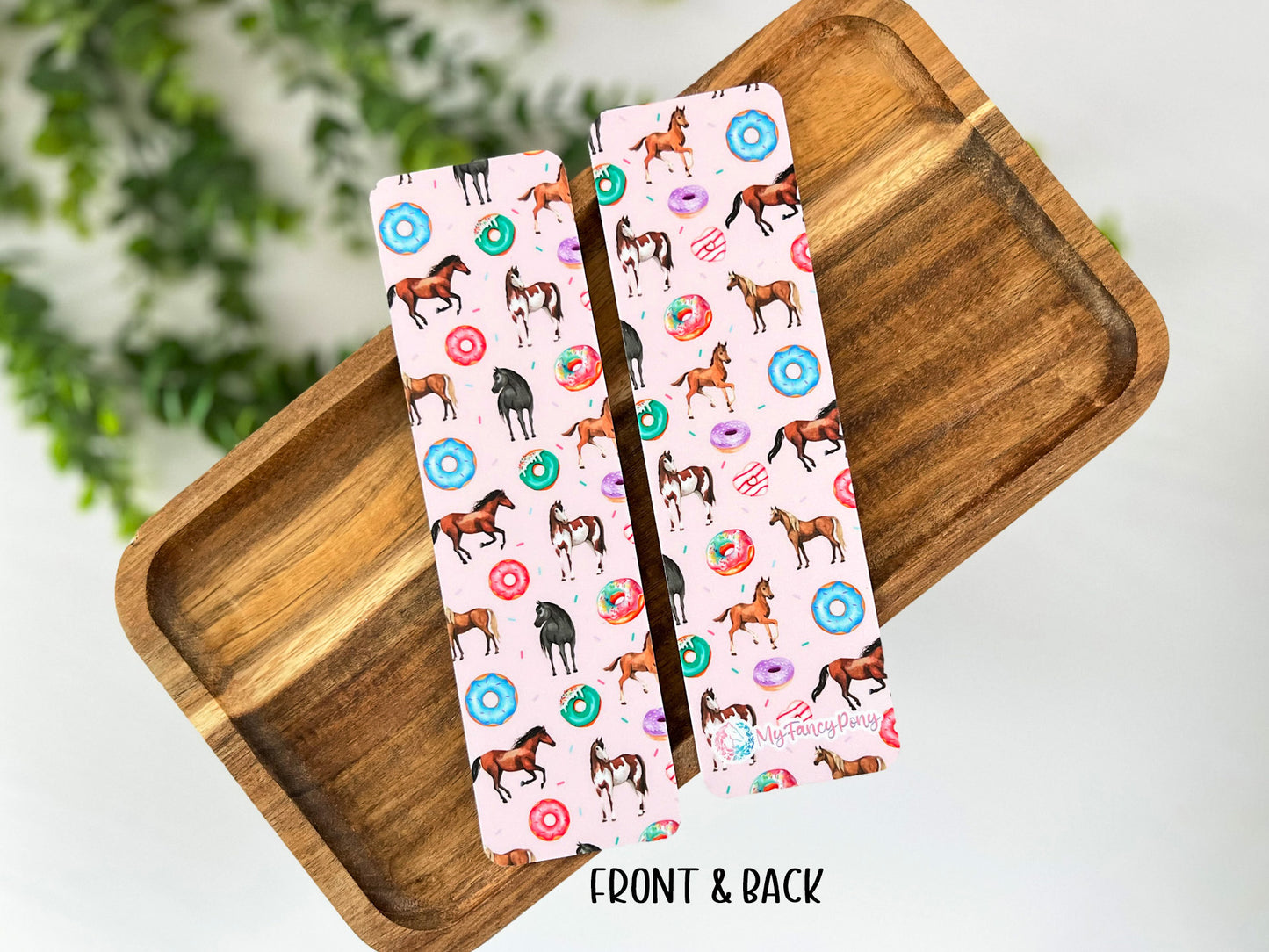 Equestrian Bookmark – Premium Matte Double-Sided Design (2"x7")
