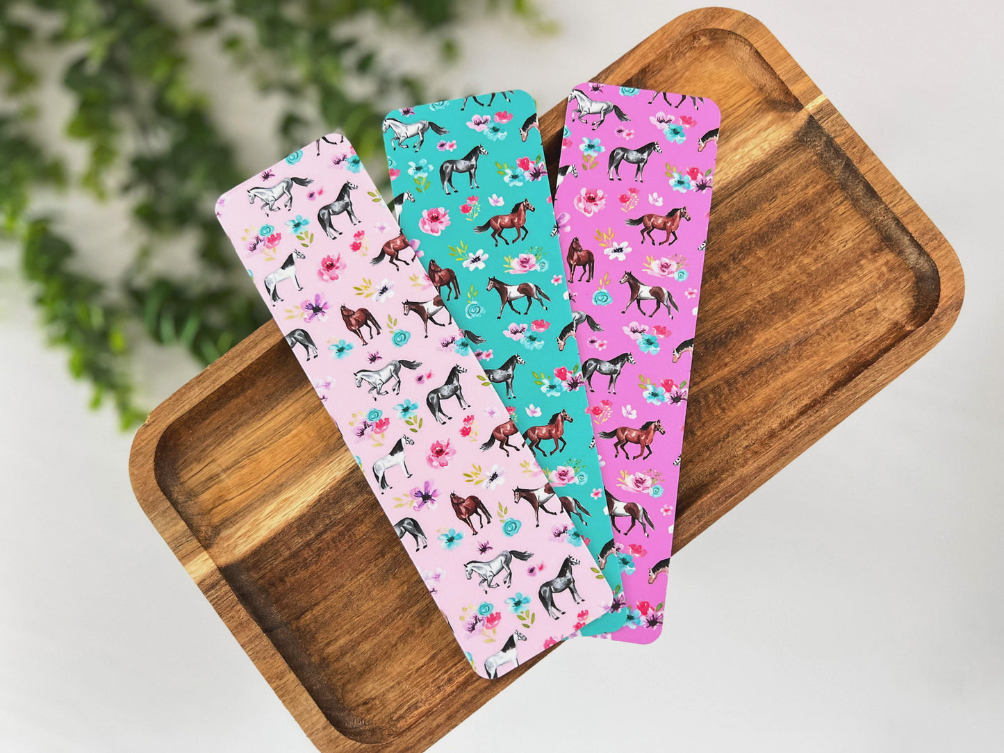 Equestrian Bookmark – Premium Matte Double-Sided Design (2"x7")