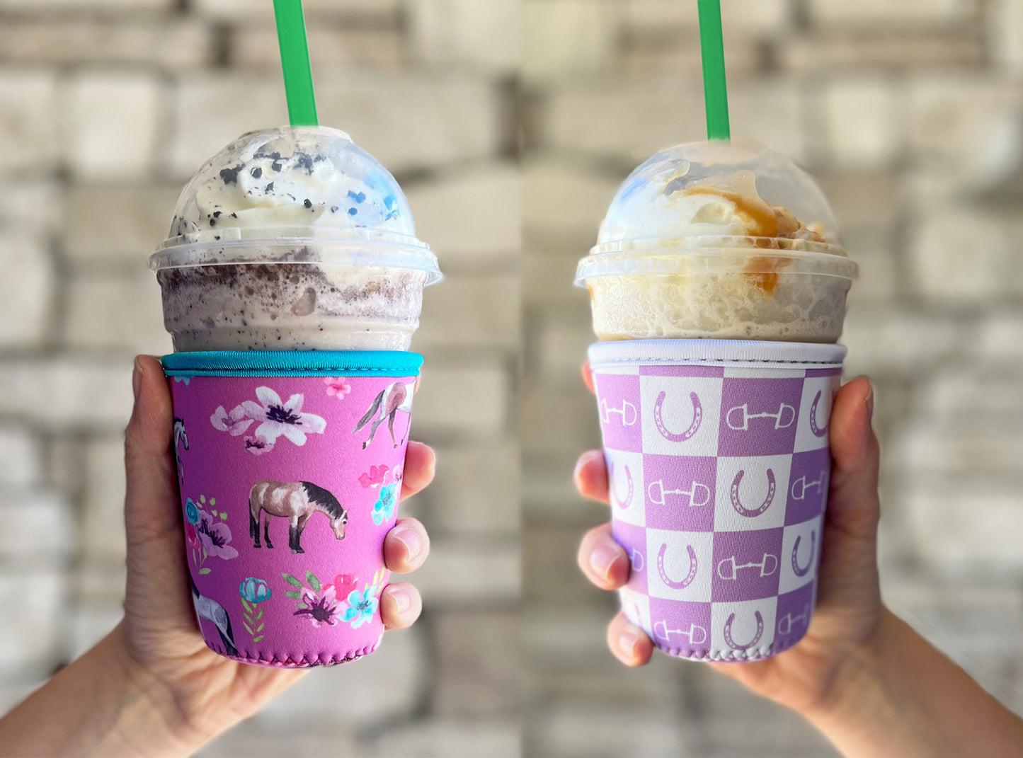 Equestrian Neoprene Cup Sleeves