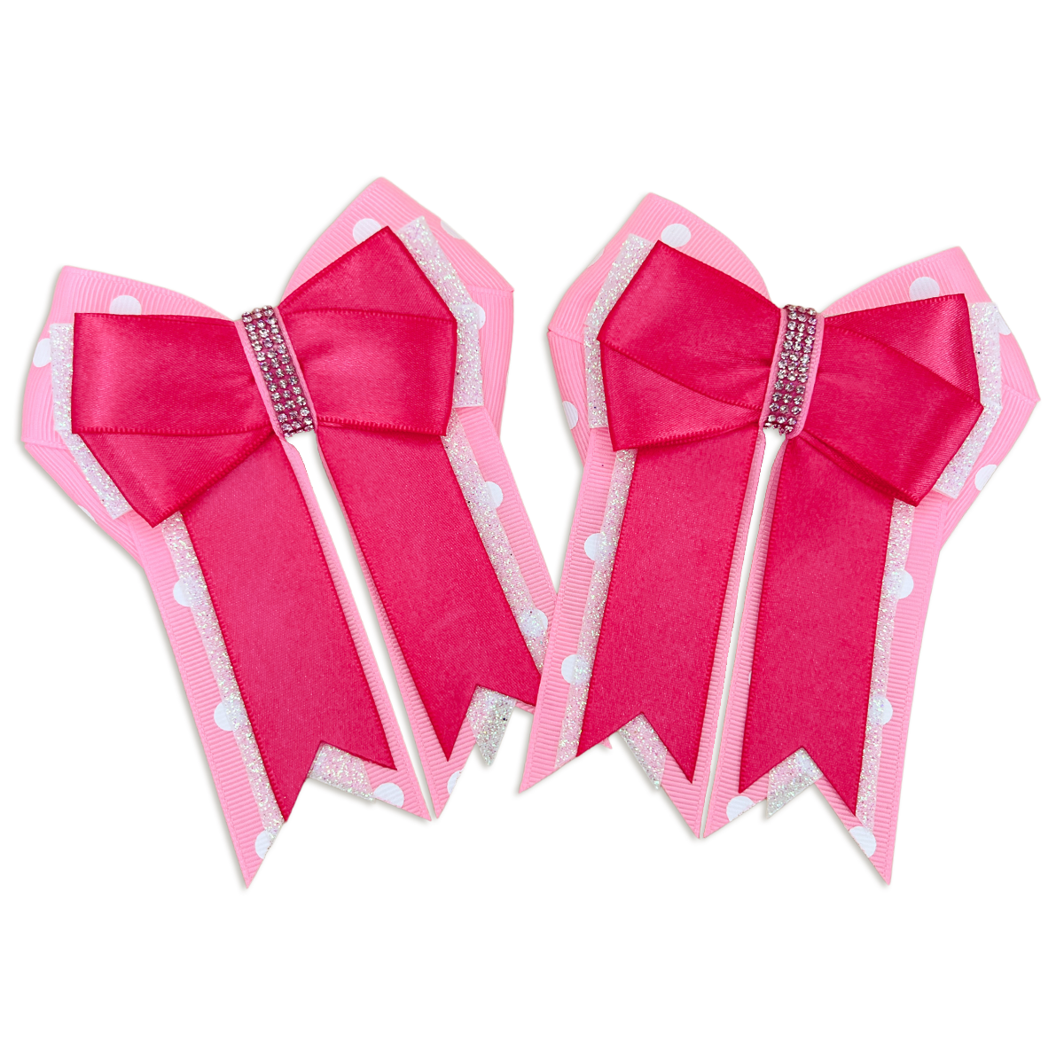 Pink Perfection Horse Show Bows