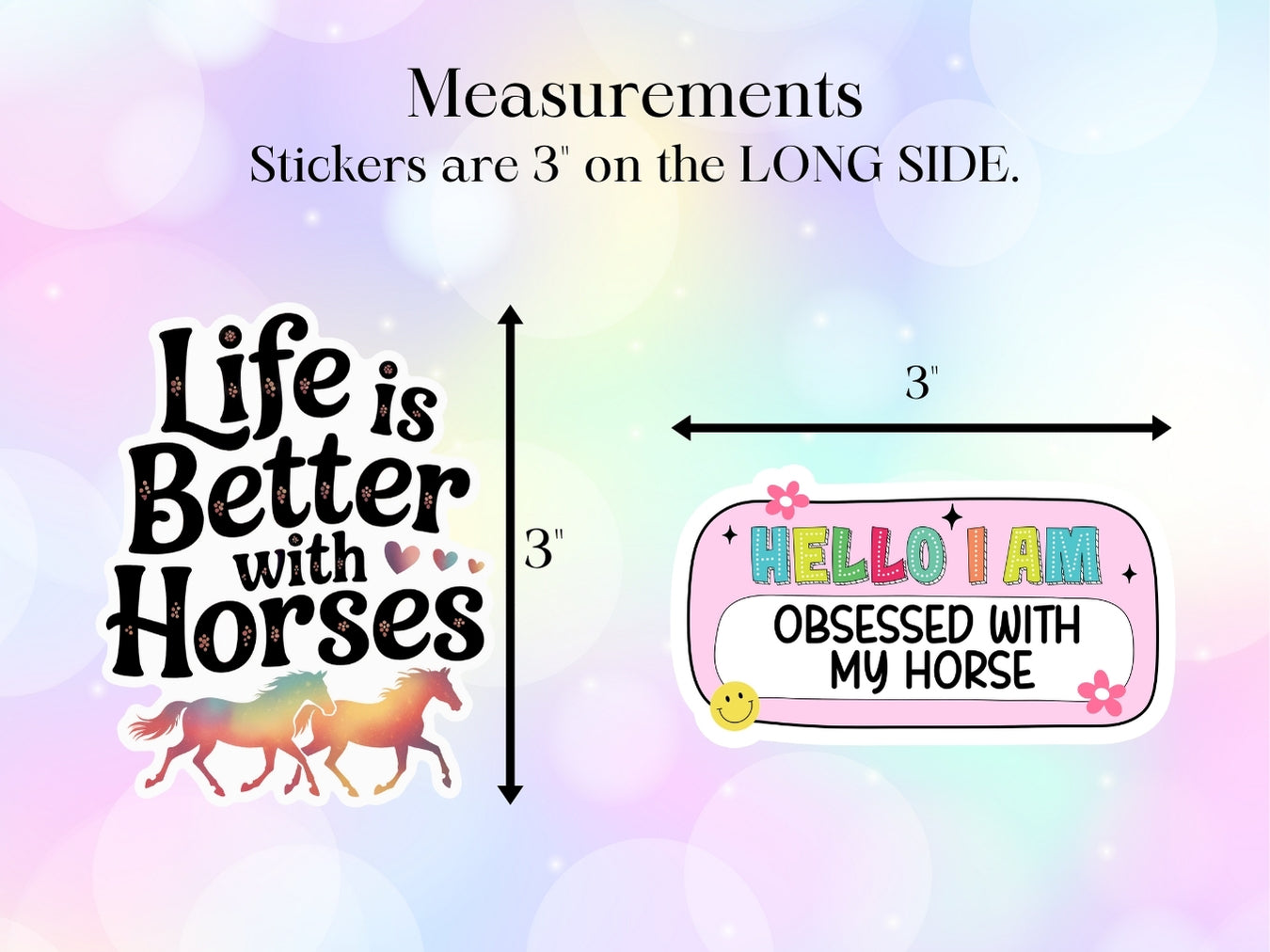 Equestrian Horse Sticker - Horse Shit Over Bullshit