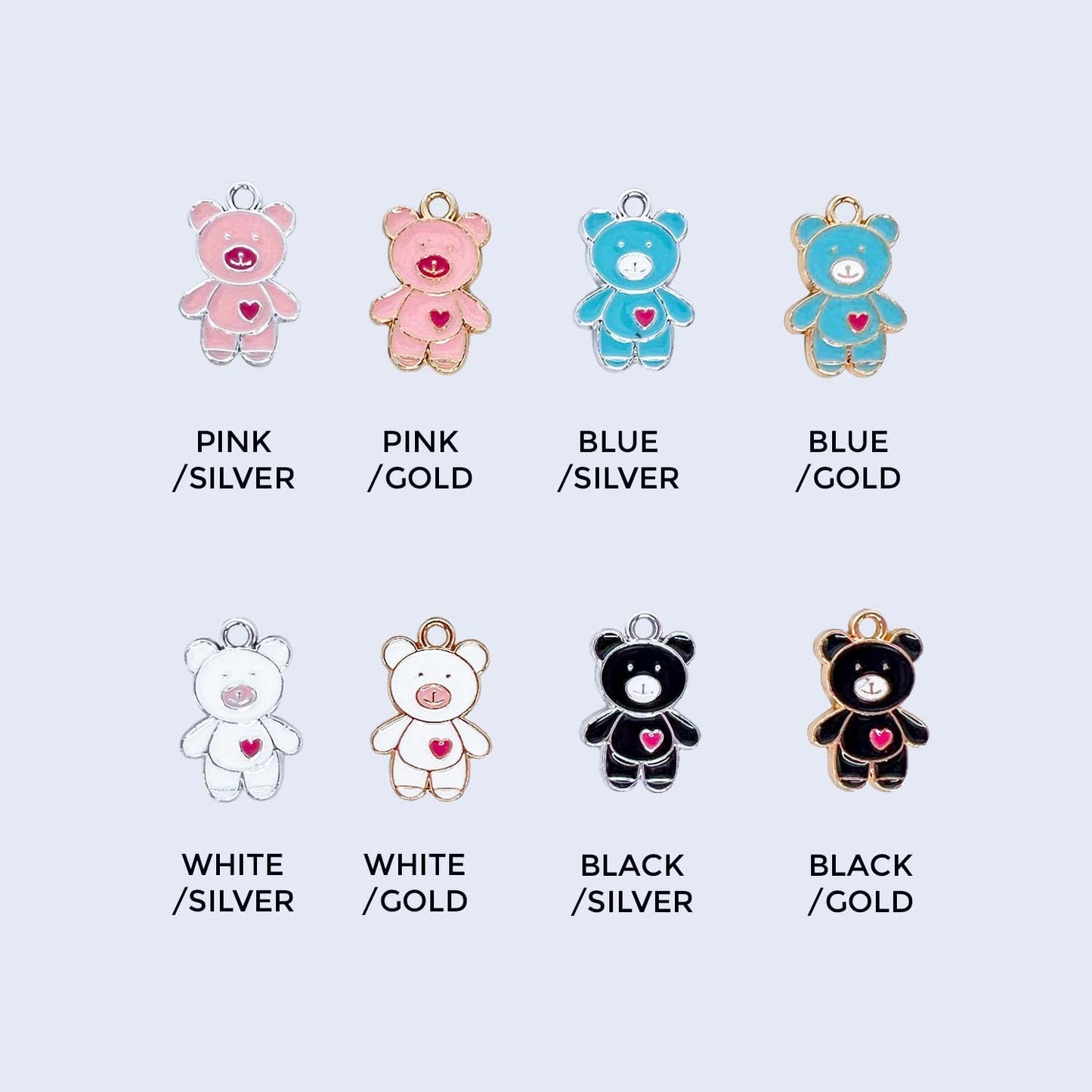 Teddy Bear Equestrian Bridle Charms