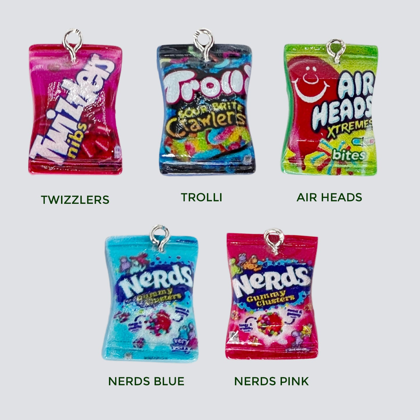 Candy Crop & Bridle Equestrian Charms