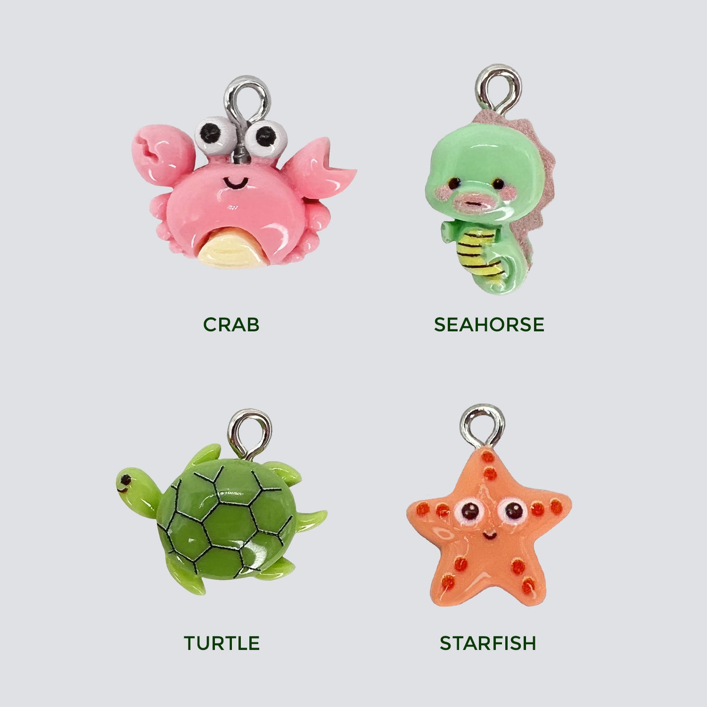 Sea Animal Crop & Bridle Equestrian Charms