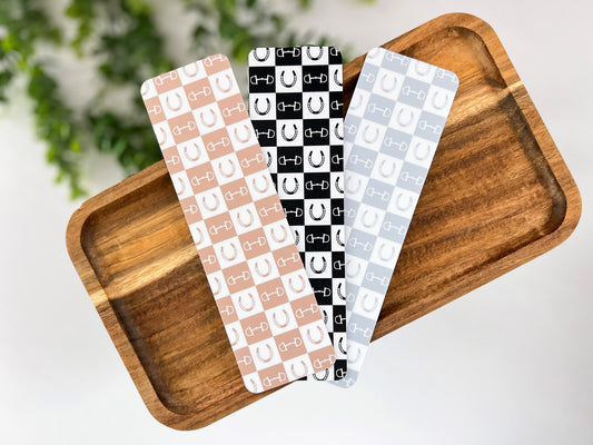 Equestrian Bookmark – Premium Matte Double-Sided Design (2"x7")