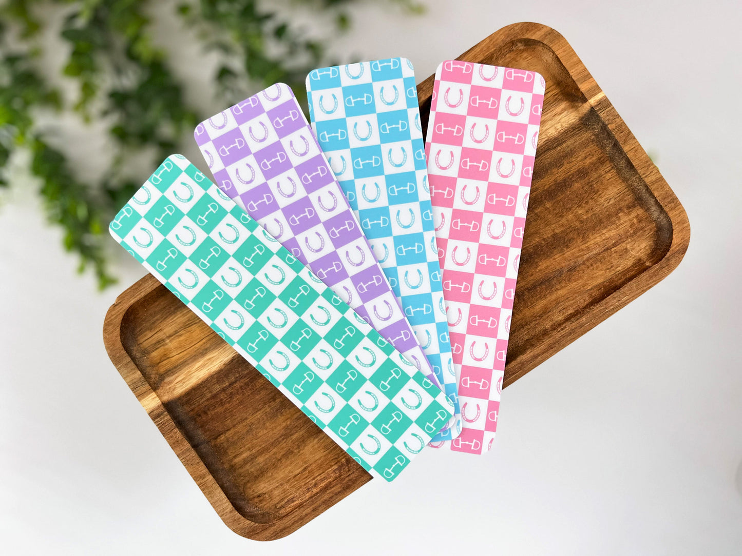 Equestrian Bookmark – Premium Matte Double-Sided Design (2"x7")