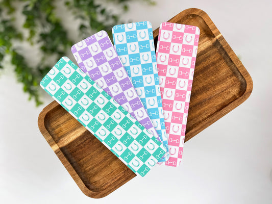 Equestrian Bookmark – Premium Matte Double-Sided Design (2"x7")