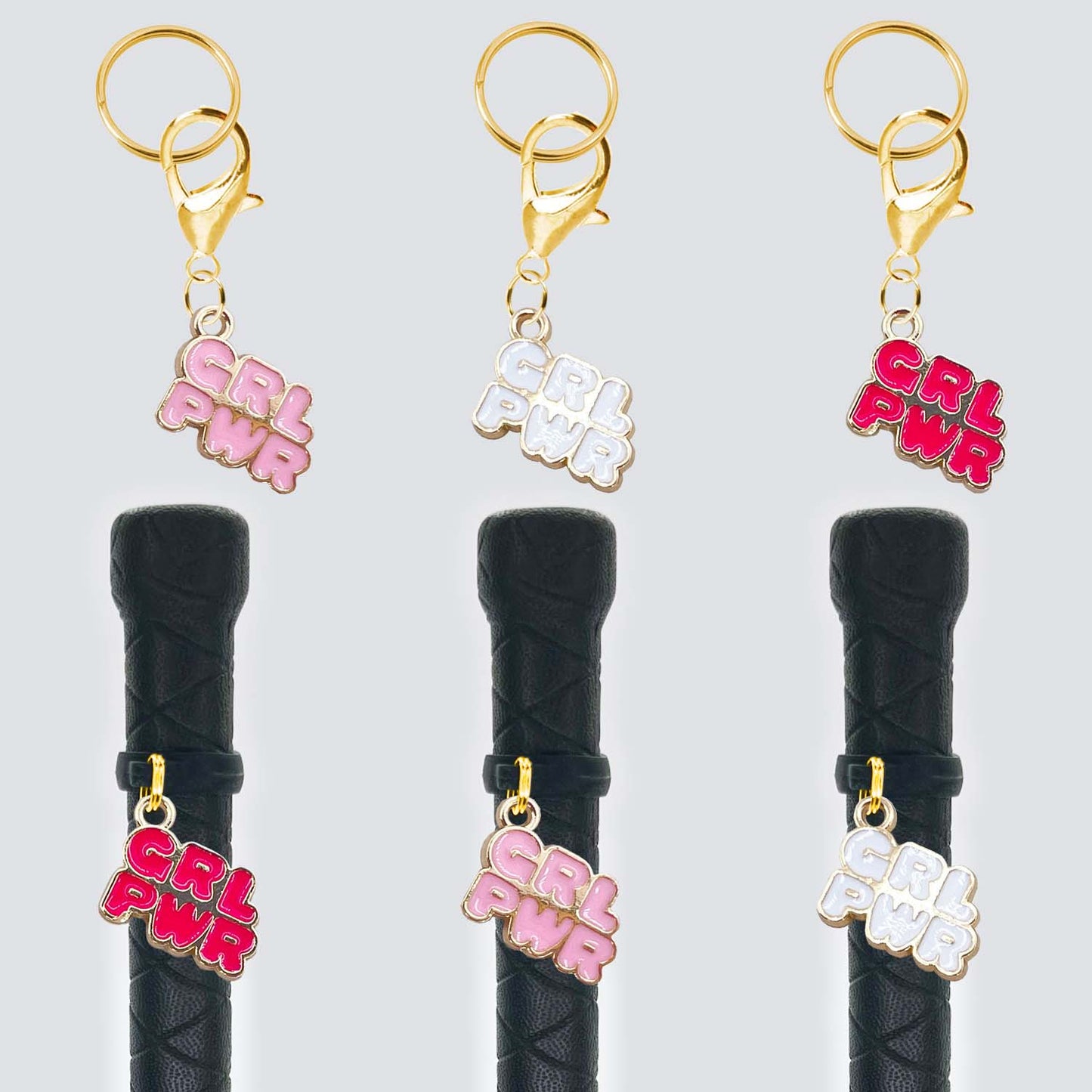 Grl Power Crop & Bridle Equestrian Charms