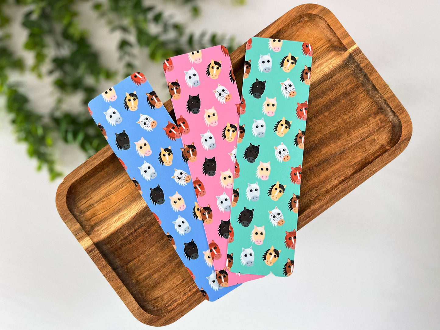 Equestrian Bookmark – Premium Matte Double-Sided Design (2"x7")