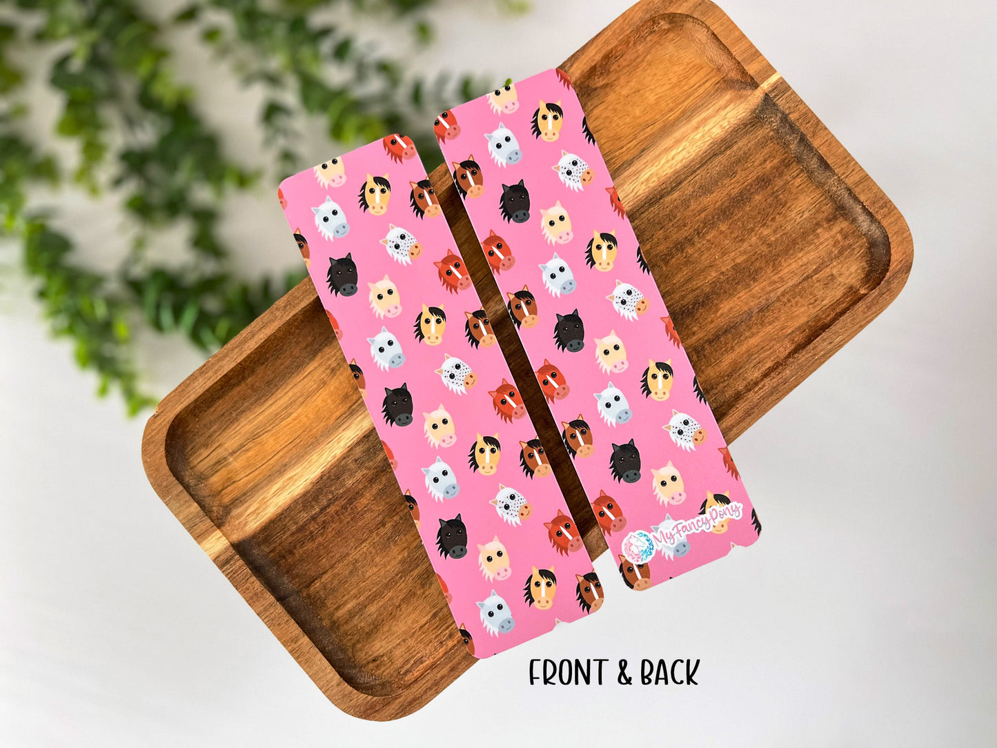 Equestrian Bookmark – Premium Matte Double-Sided Design (2"x7")