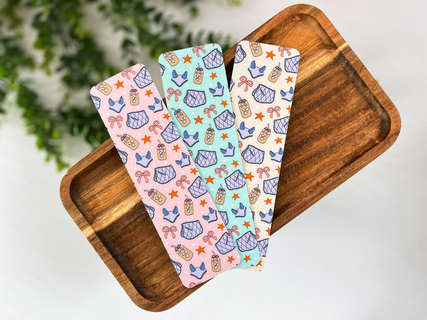 Equestrian Bookmark – Premium Matte Double-Sided Design (2"x7")