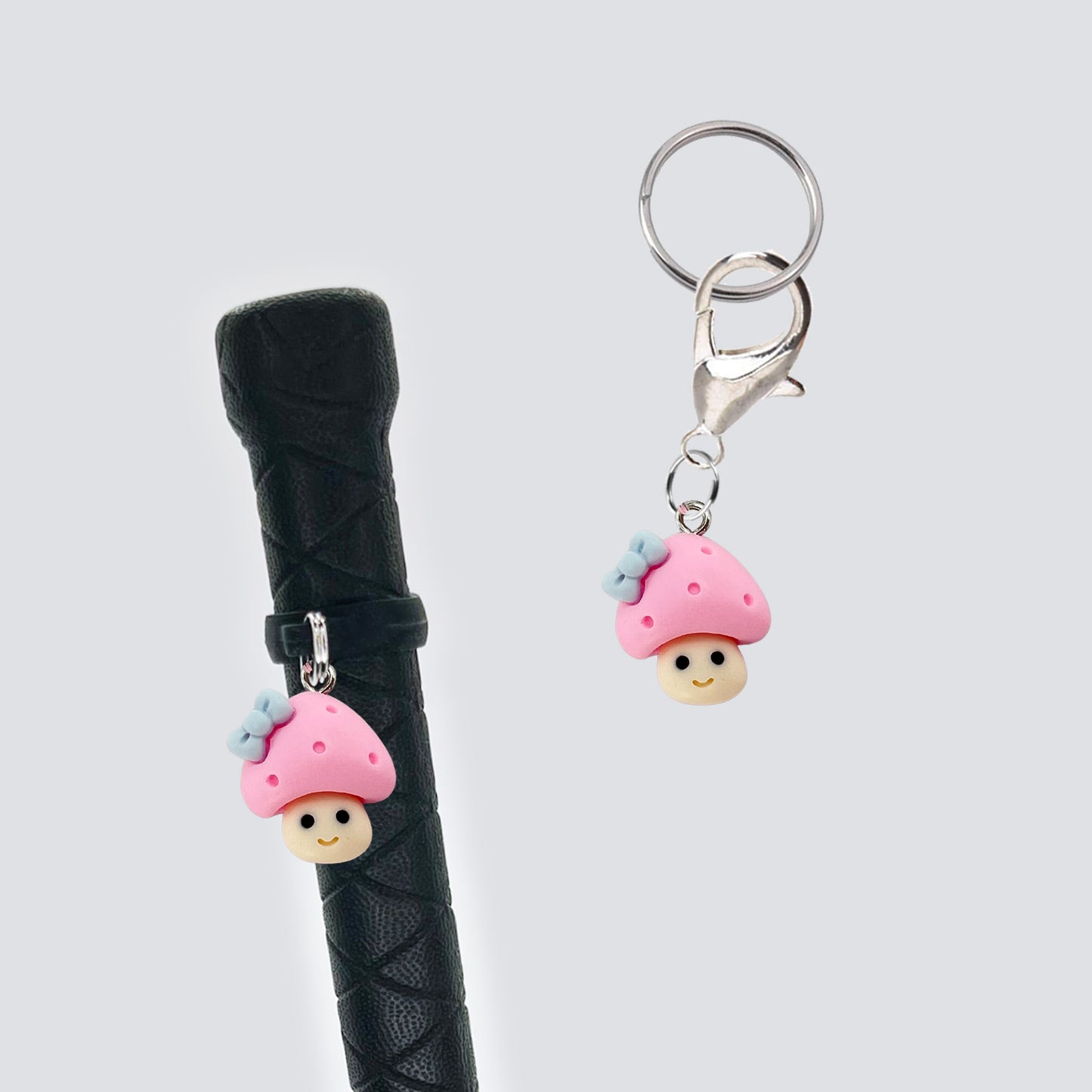 Mushroom Crop & Bridle Equestrian Charms