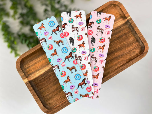 Equestrian Bookmark – Premium Matte Double-Sided Design (2"x7")
