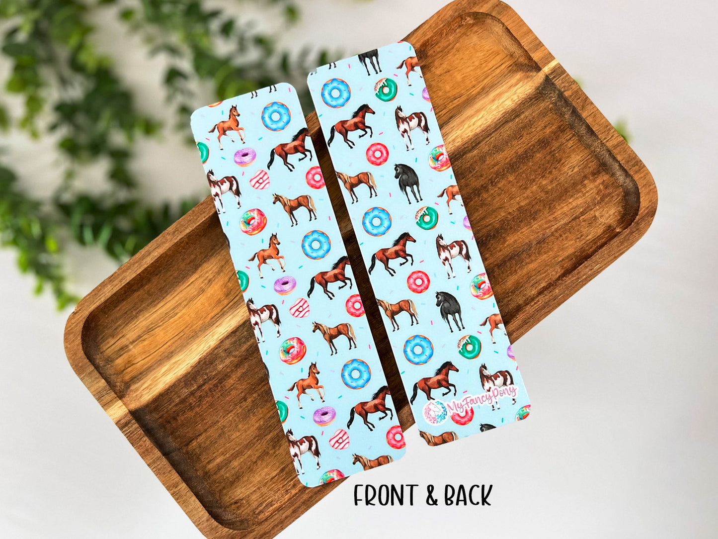 Equestrian Bookmark – Premium Matte Double-Sided Design (2"x7")