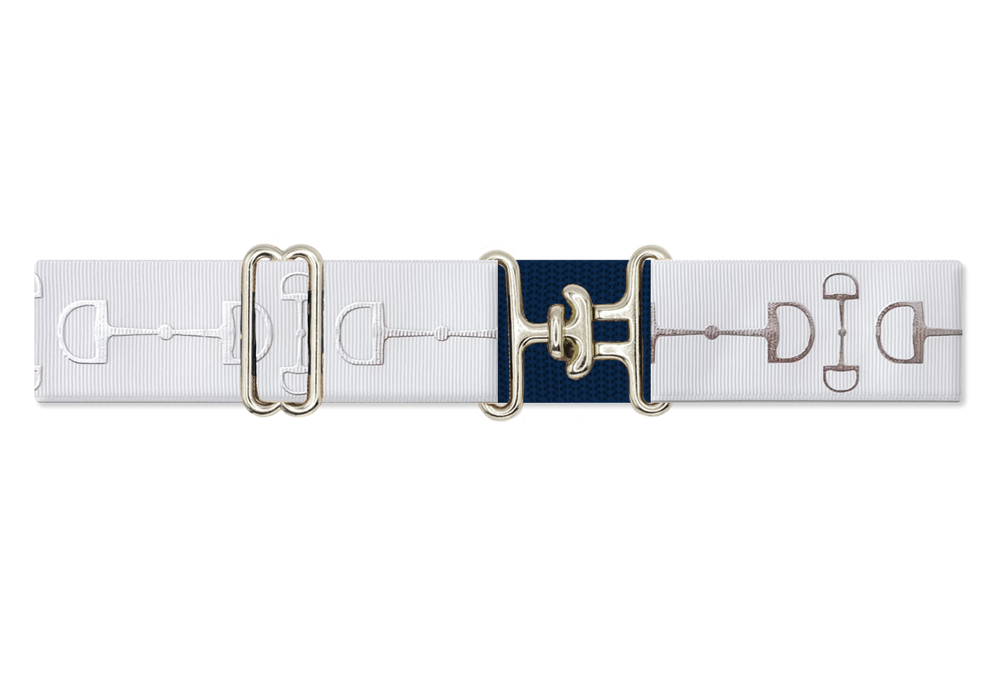 Custom White Bit Belt for L.T.